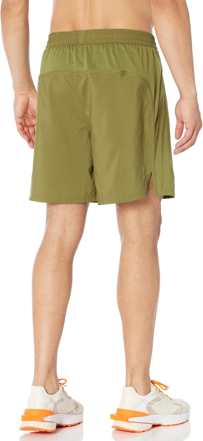 image:imagePuma Mens Run Favorite Velocity 7 ShortsOlive Green