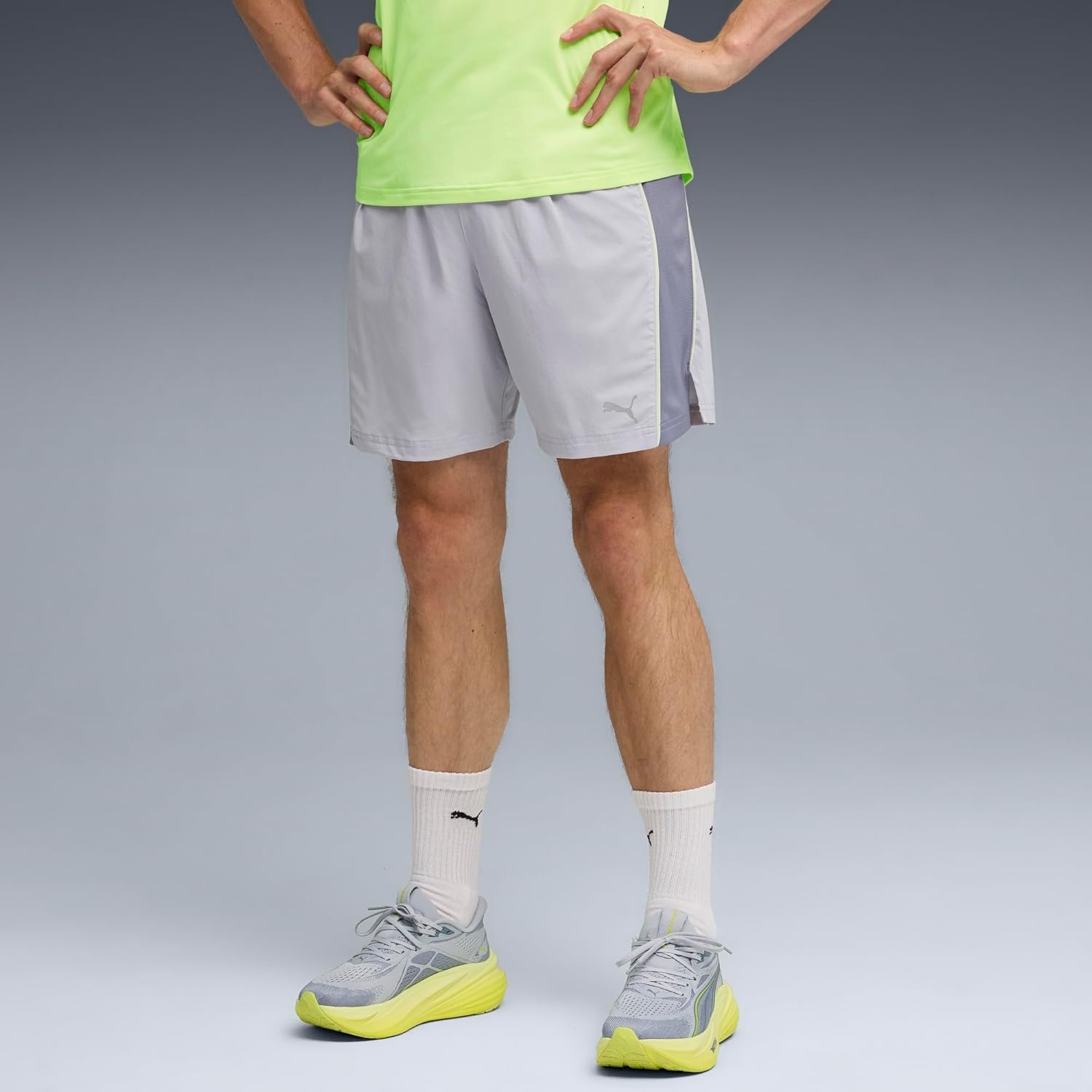 image:imagePuma Mens Run Favorite Velocity 7 ShortsVibrant Silver