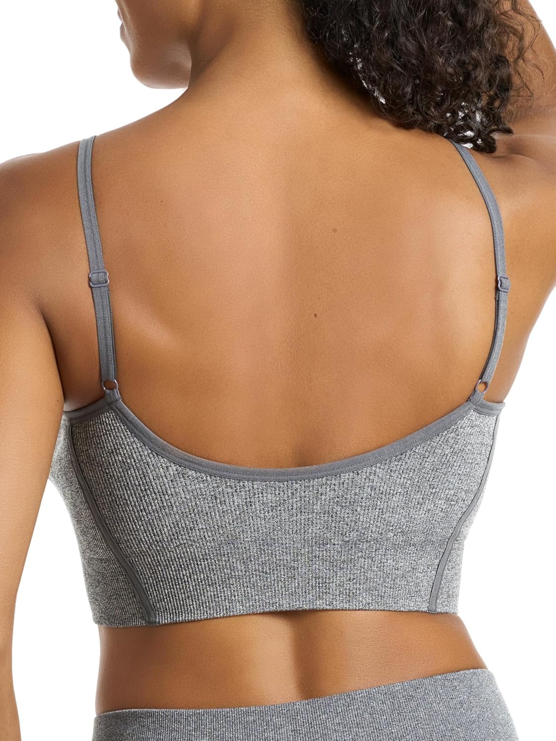 image:imagePuma Womens 2 Pack Seamless Sports BraMauveHeather Grey