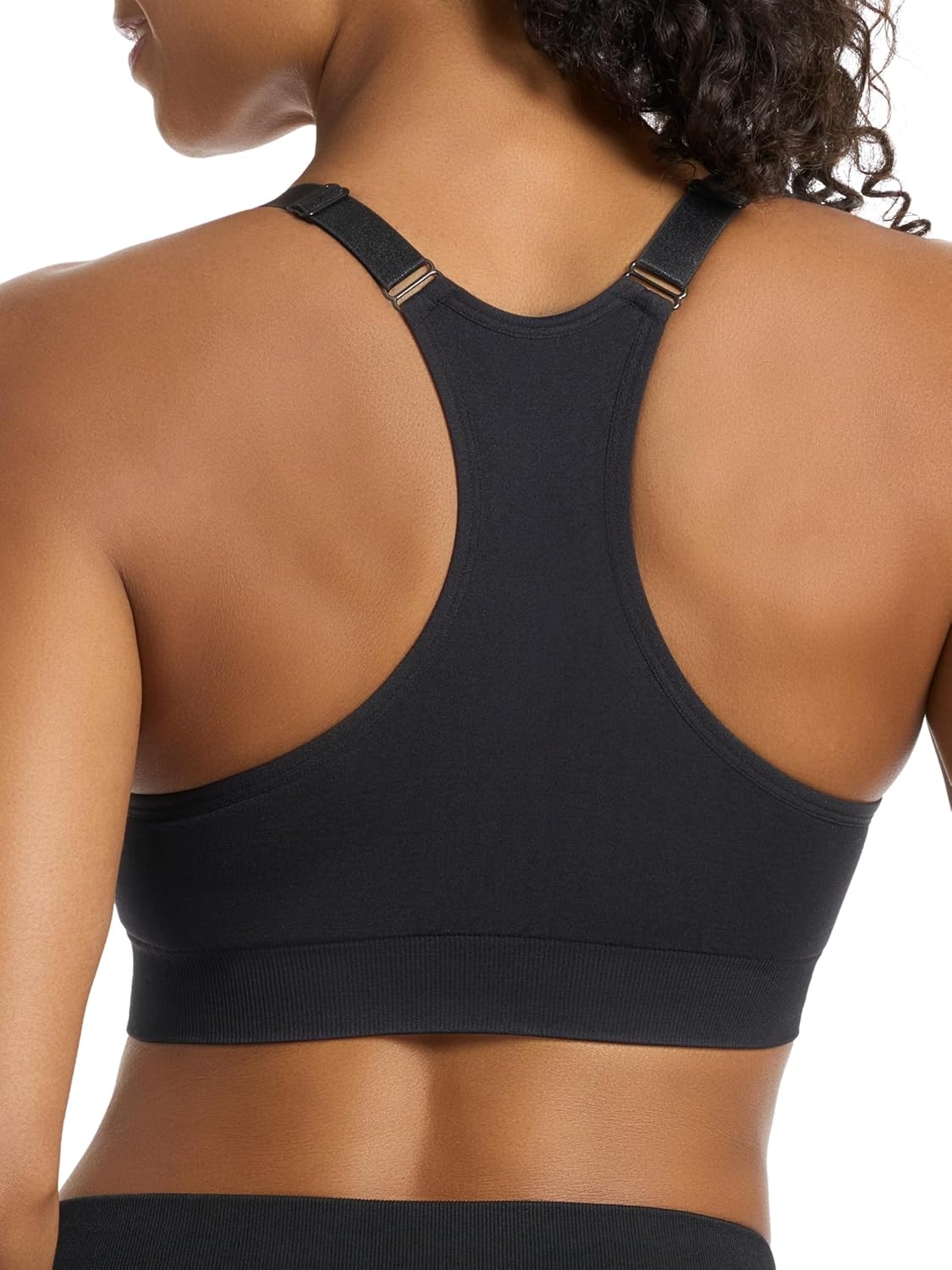 image:imagePuma Womens 2 Pack Seamless Sports BraPuma BlackHeather Grey