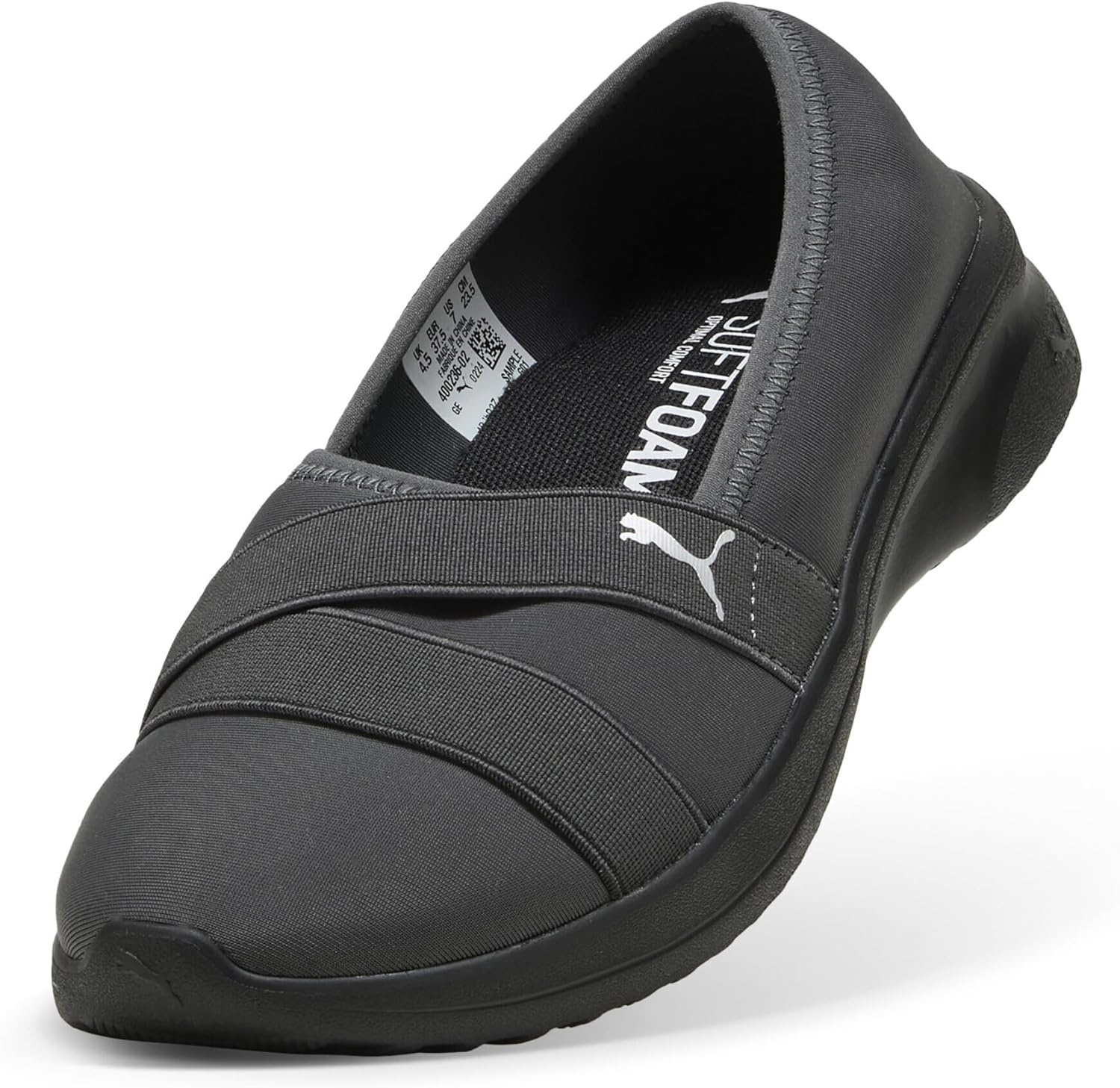 image:imagePuma Womens Adelina 2 SneakerShadow Graypuma Silverpuma Black