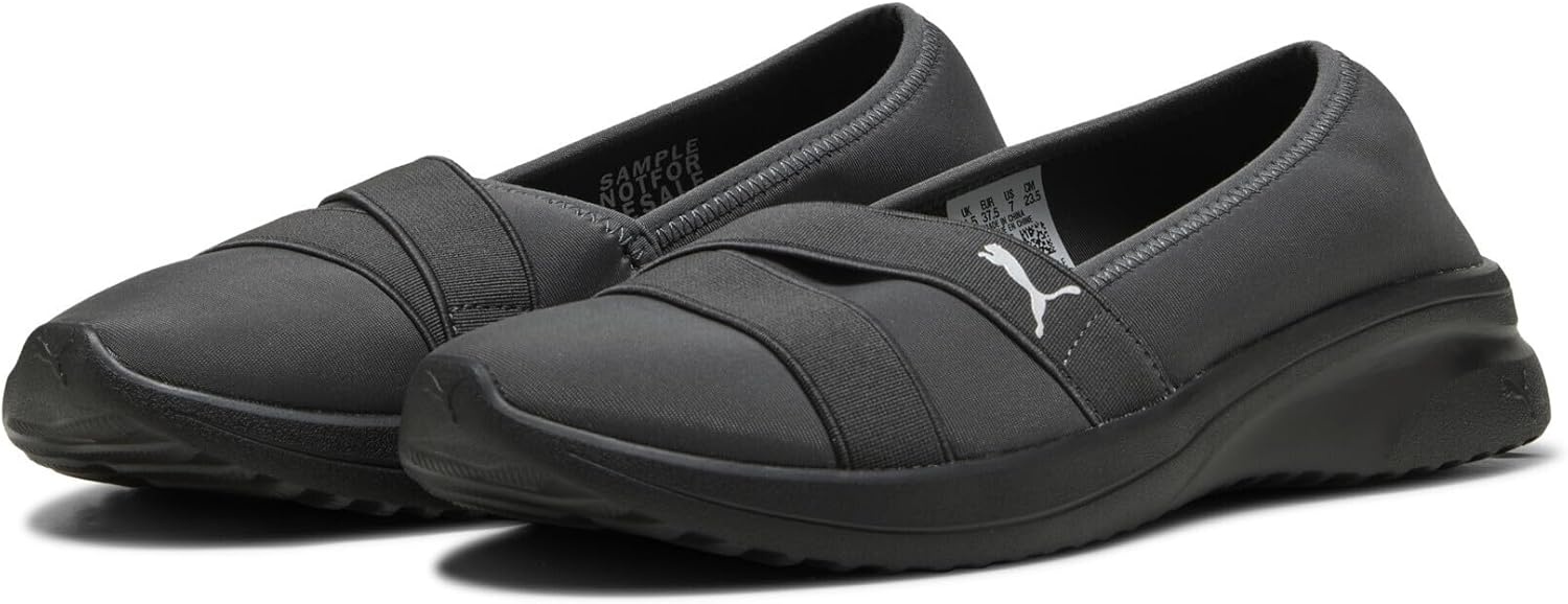 image:imagePuma Womens Adelina 2 SneakerShadow Graypuma Silverpuma Black