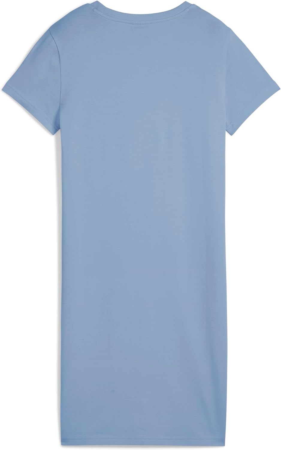 image:imagePuma Womens Essentials Small Logo Slim Fit TShirt DressCool Blue Ah25