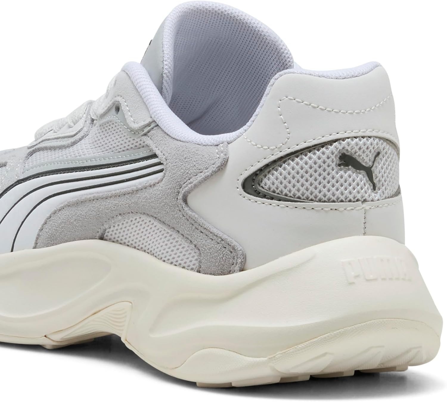 image:imagePuma Womens Insphere Running ShoesFeather Graypuma Whitecool Light Gray