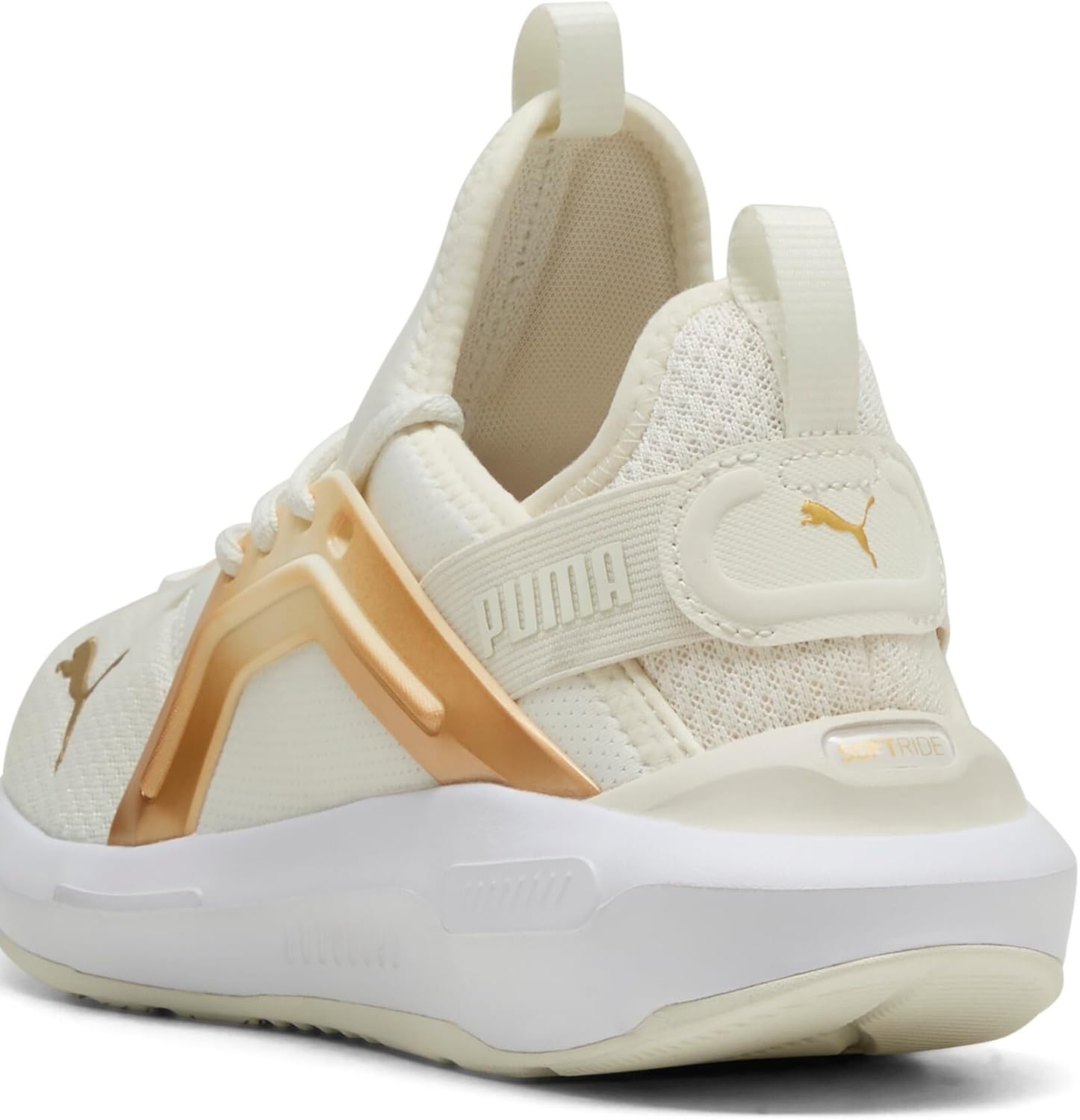 image:imagePuma Womens Softride Enzo 5 Cross Training ShoesWarm Whitegoldblack