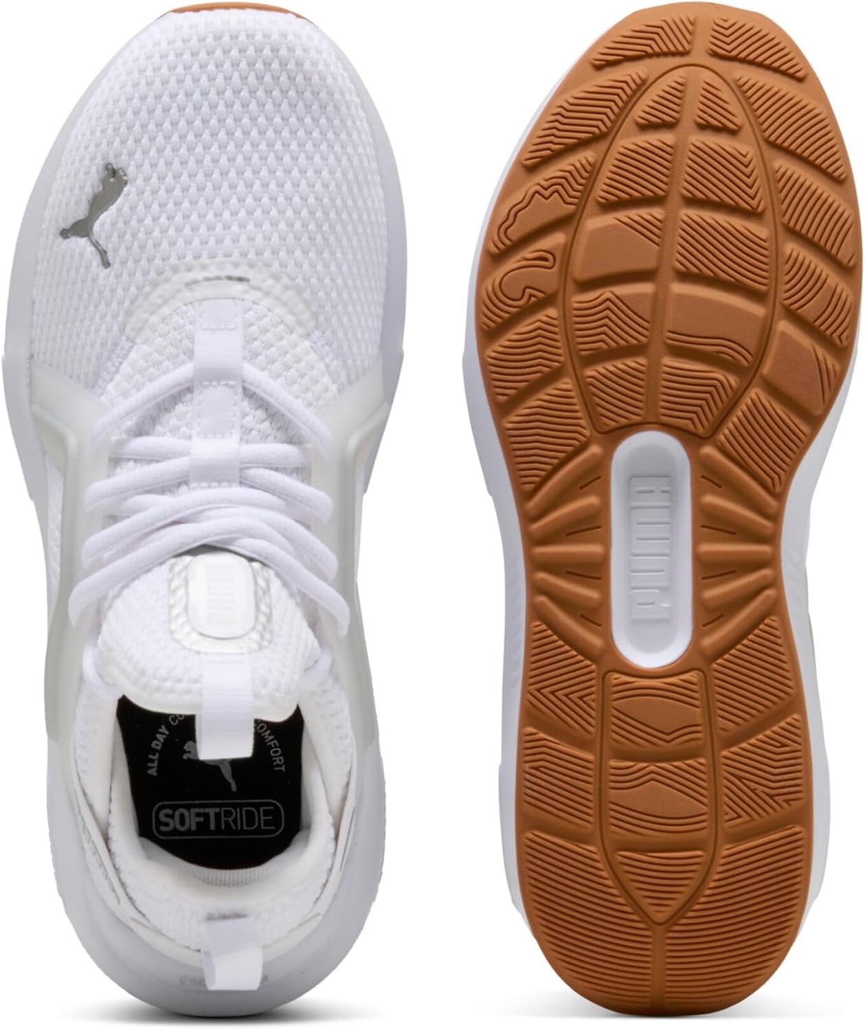 image:imagePuma Womens Softride Enzo 5 Cross Training ShoesWhitesilverblack