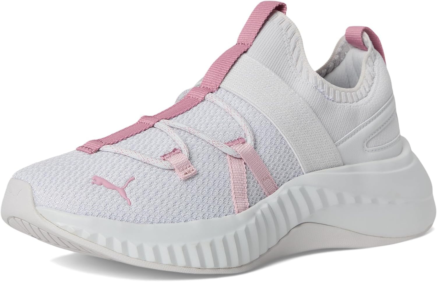 image:imagePuma Womens Softride Sera Slip on Cross Training ShoesFeather Graypoised Pinkmauve Mist