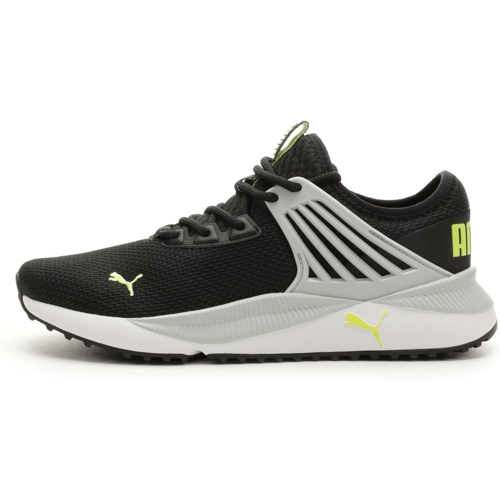 image:imagePUMA Mens Pacer Future Lace Up Sneakers Shoes CasualPuma Blackplatinum Gray