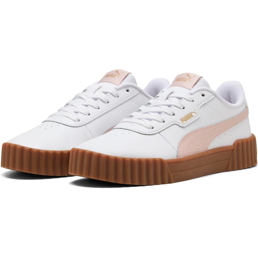 image:imagePUMA Womens Carina 30 Casual SneakersPuma White Mauve Mist