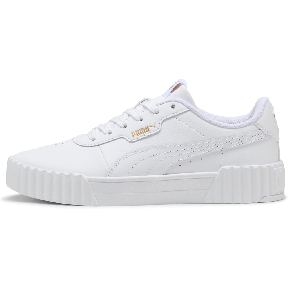 image:imagePUMA Womens Carina 30 Casual SneakersPuma White Puma Gold