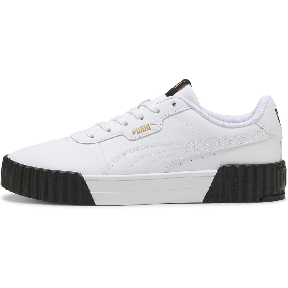image:imagePUMA Womens Carina 30 Casual SneakersPuma White Puma Gold Puma Black