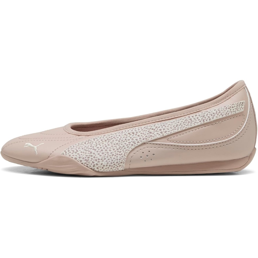 image:imagePUMA Womens Catch Soleil Ballerina Flats Casual PinkRose Lattefrosted Ivorypuma Gold