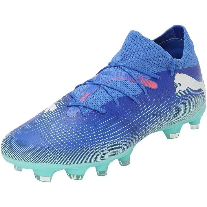 image:imagePUMA Womens Future 7 Match Firm GroundArtificial Ground Soccer Cleats BlueBluemazing Puma White Electric Peppermint