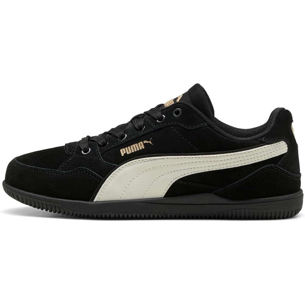 image:imagePUMA Womens KModa Mesh Lace Up Sneakers Shoes CasualPuma Blackwarm Whitepuma Gold