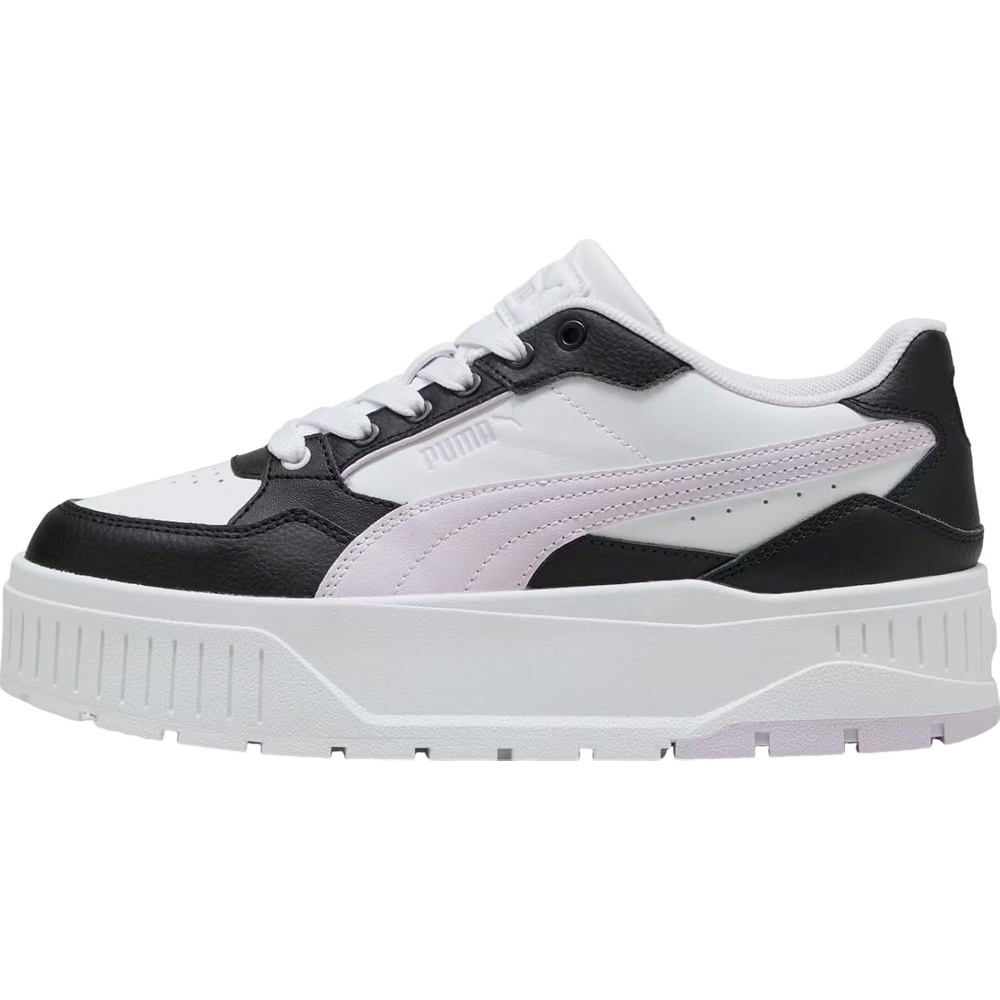 image:imagePUMA Womens Karmen II Idol SneakersPuma White Lilac Frost Puma Black
