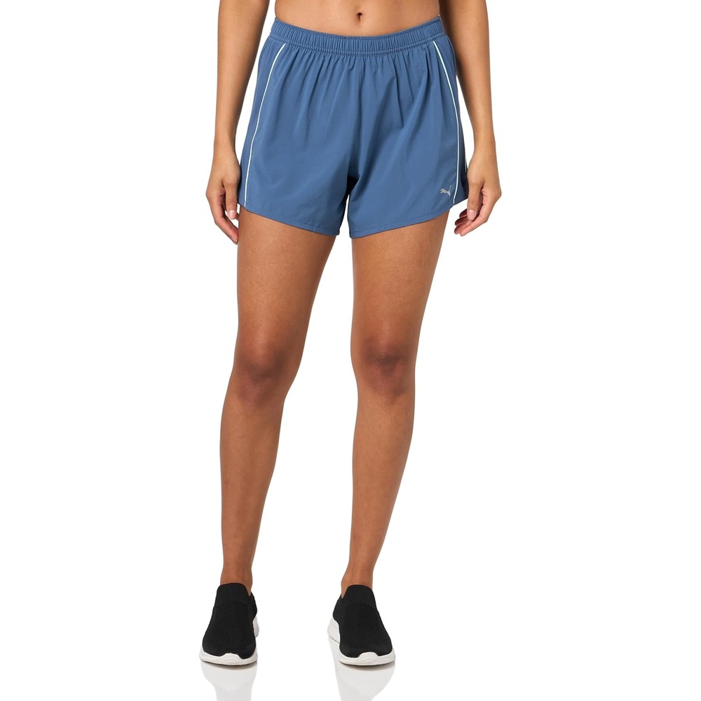 image:imagePUMA Womens Run Favorite Velocity 5 Inch Athletic Shorts Casual Bottoms CasualDark Indigo Ah25
