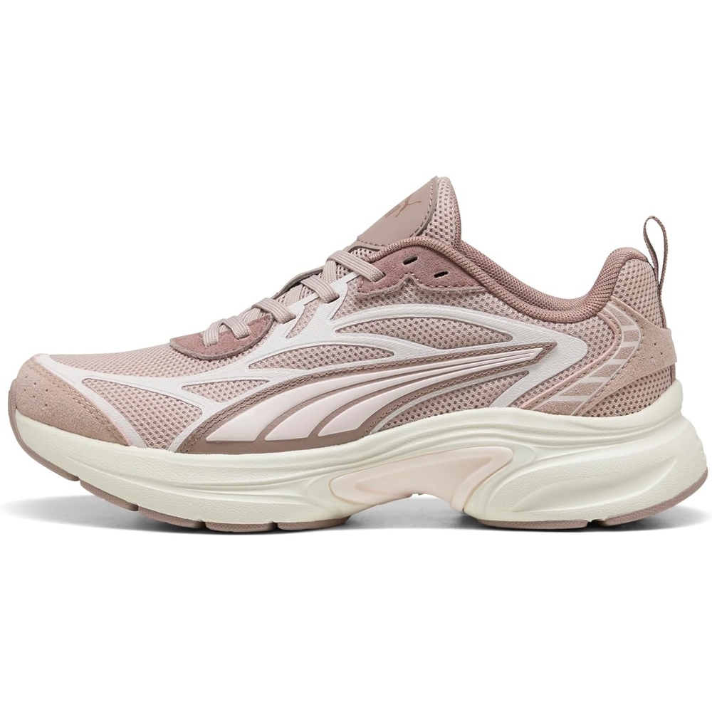 image:imagePUMA Womens Softride Escalate Lace Up Sneakers Shoes Casual  GreyRose Lattejasmine Flowersandstonewarm White