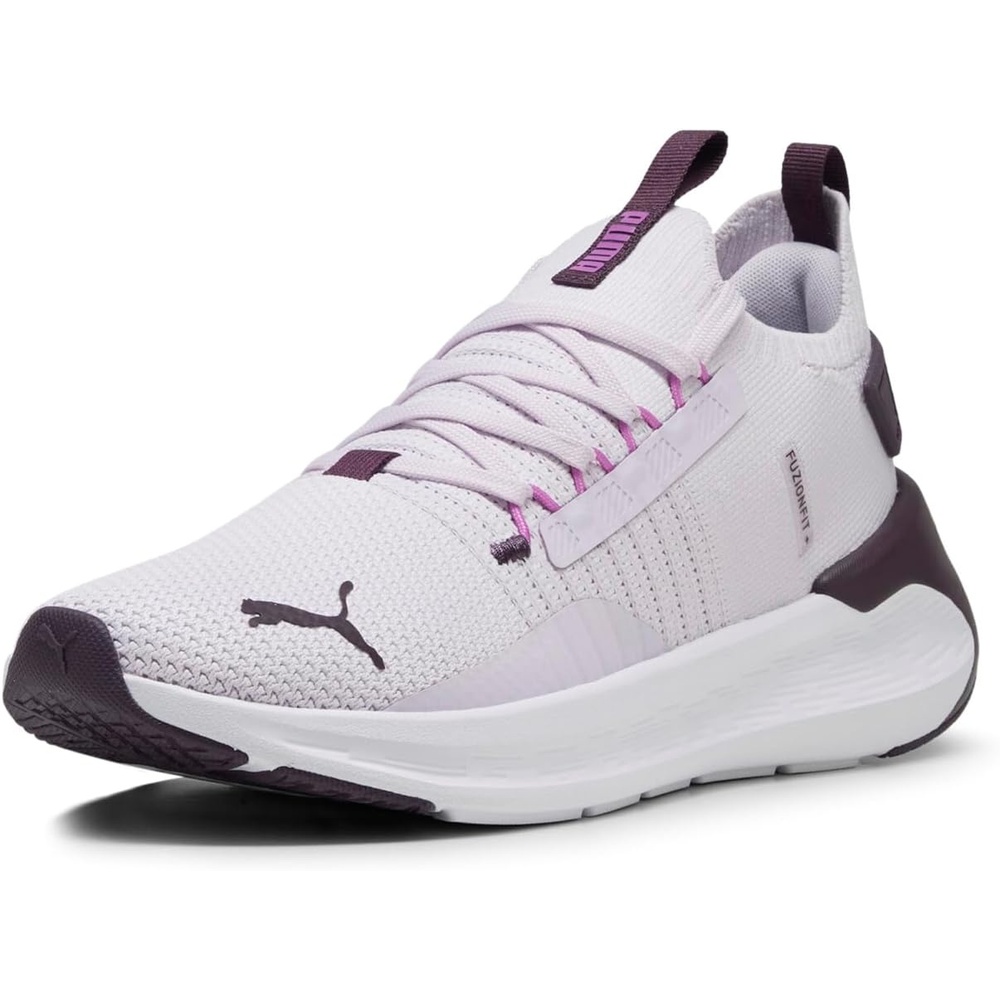image:imagePUMA Womens Softride Symmetry Fuzion Running ShoesLilac Frostmidnight Plumpure Magenta