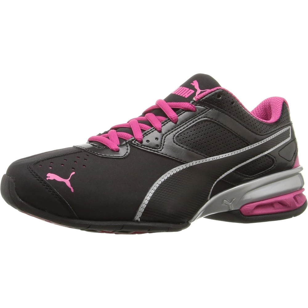image:imagePUMA Womens Tazon 6 SneakerPuma Blackpuma Silverbeetroot Purple