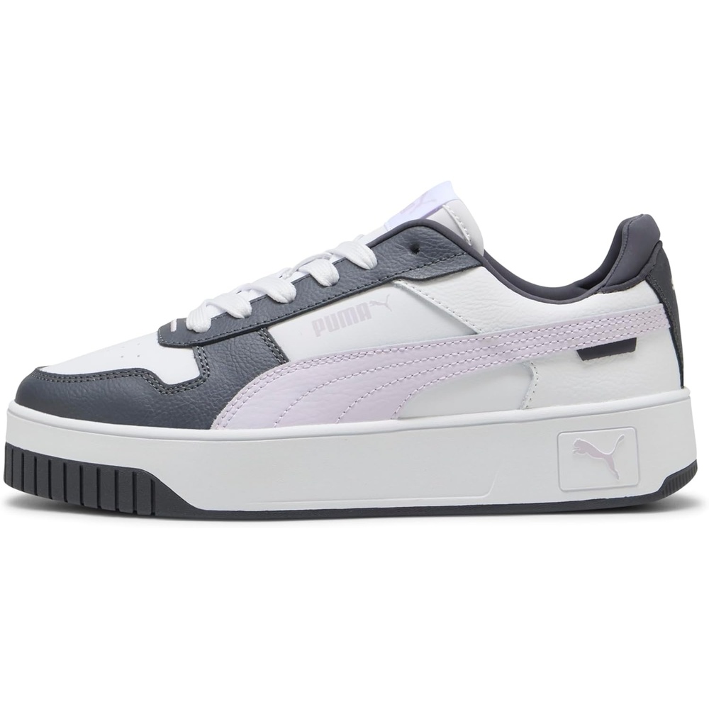 image:imagePUMA Womens Tazon 6 SneakerPuma White Lilac Frost Galactic Gray