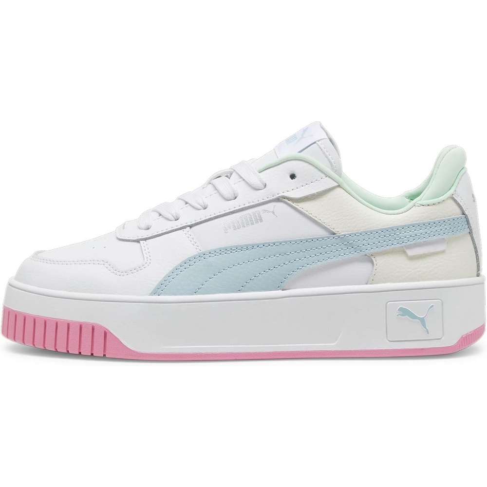 image:imagePUMA Womens Tazon 6 SneakerPuma White Turquoise Surf Puma Silver