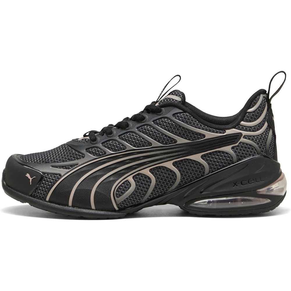 image:imagePUMA Womens Voltra Running Sneakers Shoes  BlackPuma Blackrose Latte