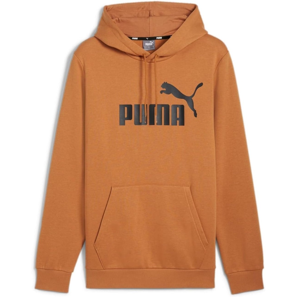 image:imagePUMA mens Essentials Logo Fleece Hoodie Available in Big amp TallCaramel Latte