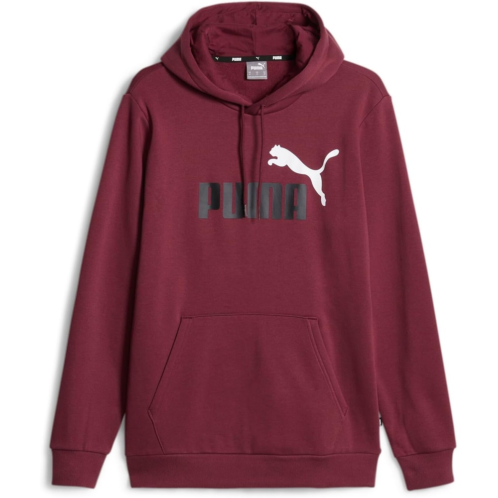 image:imagePUMA mens Essentials Logo Fleece Hoodie Available in Big amp TallDark Jasper