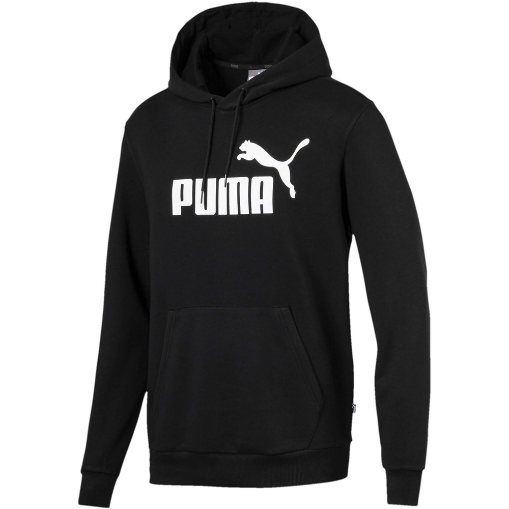 image:imagePUMA mens Essentials Logo Fleece Hoodie Available in Big amp TallPuma Black
