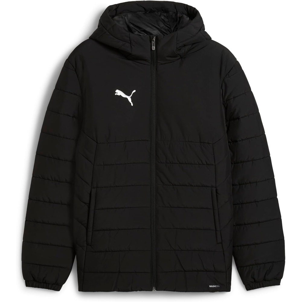 image:imagePUMA mens Teamadditions Hooded Padded JacketBlacksilver Ah25
