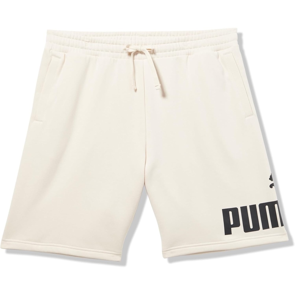image:imagePuma Mens Big Logo Fleece 10 Shorts Available in Big amp TallAlpine Snow Ss25