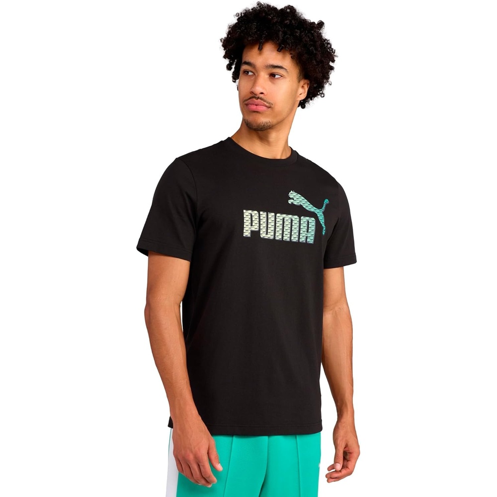 image:imagePuma Mens Graphic Logo TShirtPuma Black