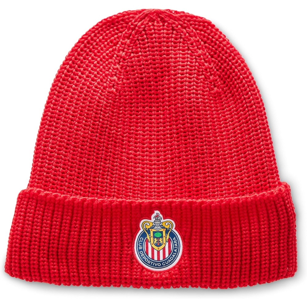 image:imagePuma Unisex Chivas Essentials Beanie RedWhite AH25 One Size
