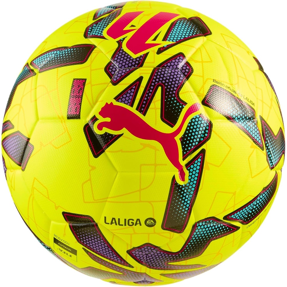 image:imagePuma Unisex Orbita LaLiga 1 Soccer Ball FIFA Quality Fluo YellowMulticolor AH25 5 Puma Orbita Laliga 1 FIFA Quality