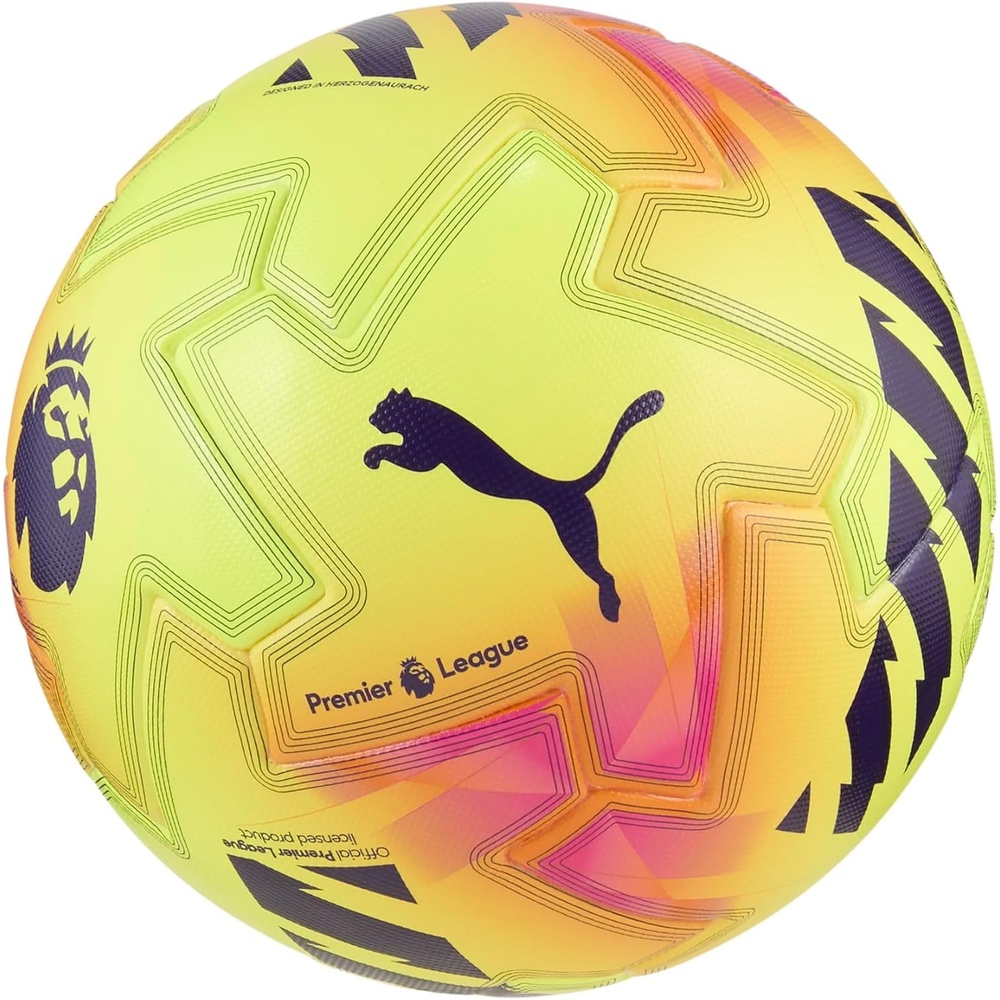 image:imagePuma Unisex Orbita Pro Premiere League Soccer Ball FIFA Quality Pro Fluo YellowMulticolor AH25 5 Puma Orbita Pro Pl Lights FIFA Quality