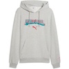Light Gray Heather-club Red
