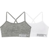 Light Grey Heather/White