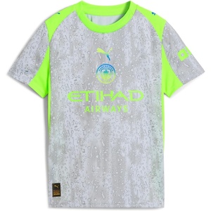 Manchester City FC Kids 2025/26 Third Soccer Jersey