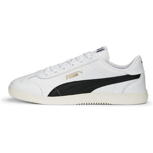 PUMA Mens Club 5v5Sneaker(Puma White-puma Black-puma Gold)