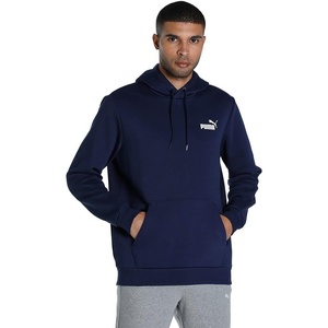 PUMA Mens Essentials No. 1 Logo Hoodie Casual Outerwear Casual – Black(Navy)