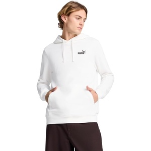PUMA Mens Essentials No. 1 Logo Hoodie Casual Outerwear Casual – Black(Puma White)