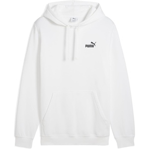 PUMA Mens Essentials No. 1 Logo Hoodie Casual Outerwear Casual – Black(White)