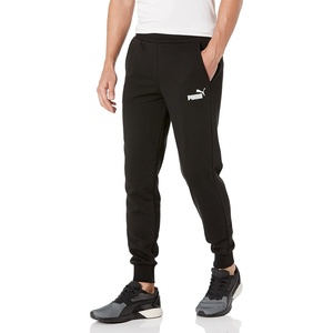PUMA Mens Essentials Slim Fit Drawstring Sweatpants Casual(Black)