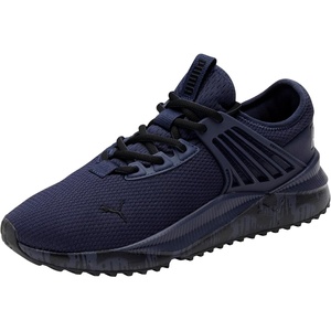 PUMA Mens Pacer Future Lace Up Sneakers Shoes Casual(Puma Navy-puma Black)
