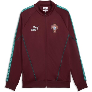 PUMA Mens Portugal King Anthem Athletic Outerwear Casual – Green(Ruby Shimmer-sea Glass)