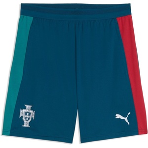 PUMA Mens Portugal Shorts with Pockets Casual Bottoms Casual – Blue(Ocean Tropic-silver Mist)