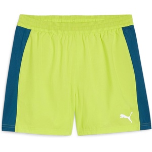 PUMA Mens Run Velocity 5 Inch Shorts Casual Bottoms Casual(Lime Pow)