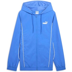PUMA Mens Sport Woven Jacket Athletic Outerwear Casual(Blue)