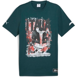 PUMA Men’s Standard Formula 1 Graphic T-Shirt, Green Terrain Italy AH25