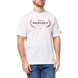 PUMA Men’s Standard Formula 1 Graphic T-Shirt, White AH25